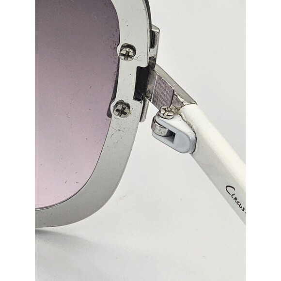 Circus NY Woman’s Sunglasses White Oversized HHCC0722-R CC201 SLV Womens - Picture 8 of 12